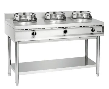 Show details for Bartscher Wok cooker, 3 burners Freestanding - 1053103 Picture of Bartscher Wok cooker, 3 burners Freestanding - 1053103