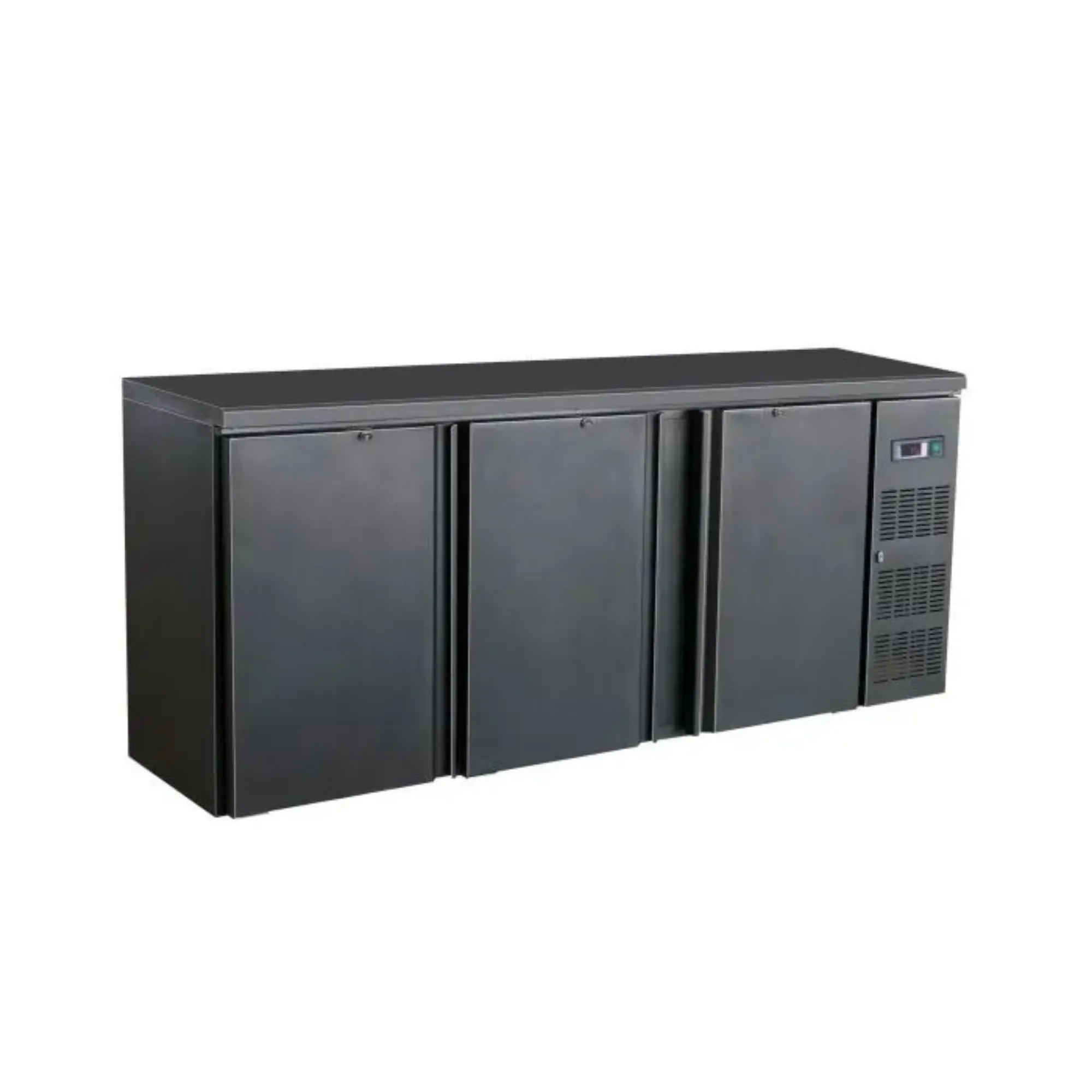 Picture of CombiSteel Backbar Cooler Black 3 Doors - 7450.0320