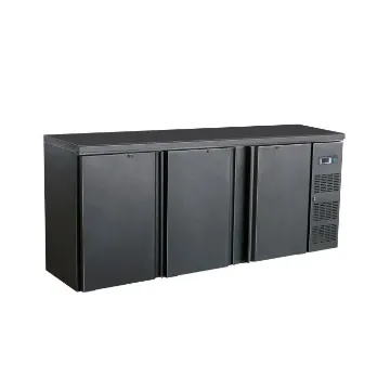 Show details for CombiSteel Backbar Cooler Black 3 Doors - 7450.0320 Picture of CombiSteel Backbar Cooler Black 3 Doors - 7450.0320