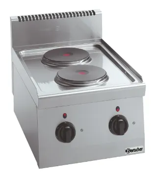 Show details for Bartscher Electric cooker 600 2PLTG - 131723 Picture of Bartscher Electric cooker 600 2PLTG - 131723