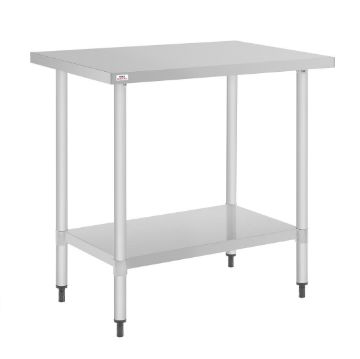 Show details for Nisbets Essentials Self Assembly Stainless Steel Table 800 x 600mm - CH059 Picture of Nisbets Essentials Self Assembly Stainless Steel Table 800 x 600mm - CH059