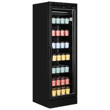 Show details for Tefcold UFSC371G Black Glass Door Display Freezer - UFSC371G Black Picture of Tefcold UFSC371G Black Glass Door Display Freezer - UFSC371G Black