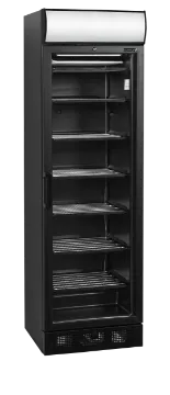 Show details for Tefcold UFSC371GCP Black Glass Door Freezer - UFSC371GCP Black Picture of Tefcold UFSC371GCP Black Glass Door Freezer - UFSC371GCP Black