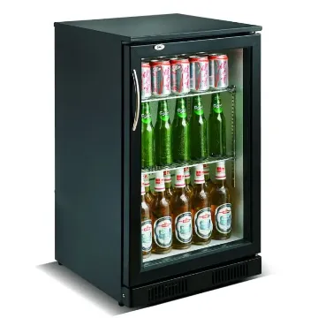 Show details for CombiSteel Backbar Cooler Black 1 Glass Door - 7455.1300 Picture of CombiSteel Backbar Cooler Black 1 Glass Door - 7455.1300