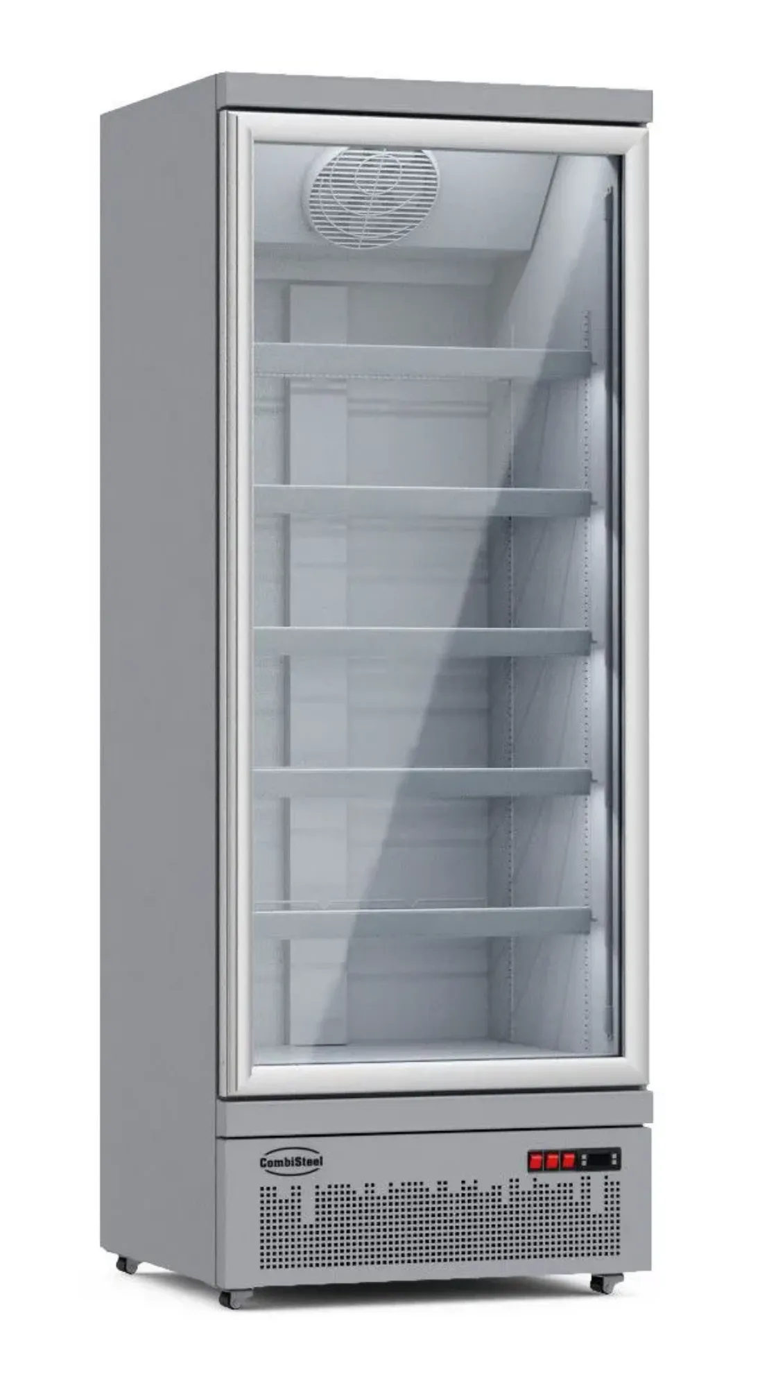 Picture of Combi Silver Glass Door Display Fridge JDE-600R - 7455.2212