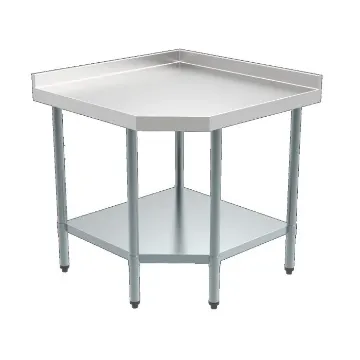Show details for CombiSteel 700 Corner Table Bottom Shelf - 7490.0020 Picture of CombiSteel 700 Corner Table Bottom Shelf - 7490.0020