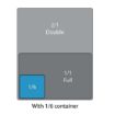 Picture of Cambro Polycarbonate 1/6 Gastronorm Tray Lid - DM756