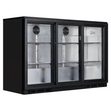Show details for Tefcold BA30S Black Sliding Door - BA30S Picture of Tefcold BA30S Black Sliding Door - BA30S