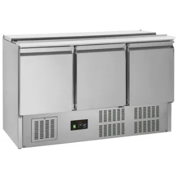 Show details for Tefcold GS365 Saladette Prep Fridge - GS365 Picture of Tefcold GS365 Saladette Prep Fridge - GS365