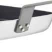 Picture of Vogue Aluminium Square Non-Stick Teflon Ribbed Skillet Pan 24cm - DL942