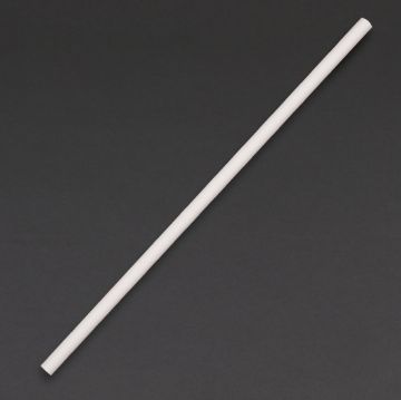 Show details for Fiesta Compostable Paper Straws White (Pack of 250) - DE925 Picture of Fiesta Compostable Paper Straws White (Pack of 250) - DE925