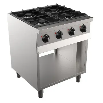 Show details for CombiSteel Base 700 Gas Range 4 Burners Freestanding - 7333.2005 Picture of CombiSteel Base 700 Gas Range 4 Burners Freestanding - 7333.2005