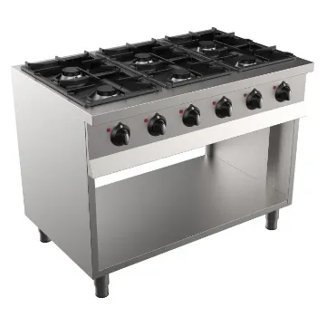 Show details for CombiSteel Base 700 Gas Range 6 Burners Freestanding - 7333.2010 Picture of CombiSteel Base 700 Gas Range 6 Burners Freestanding - 7333.2010