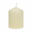 Picture of Ivory Pillar Short Candles 3" (Pack of 12) - CR448