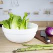 Picture of Nisbets Essentials Polypropylene White Mixing Bowl 3Ltr - CH399