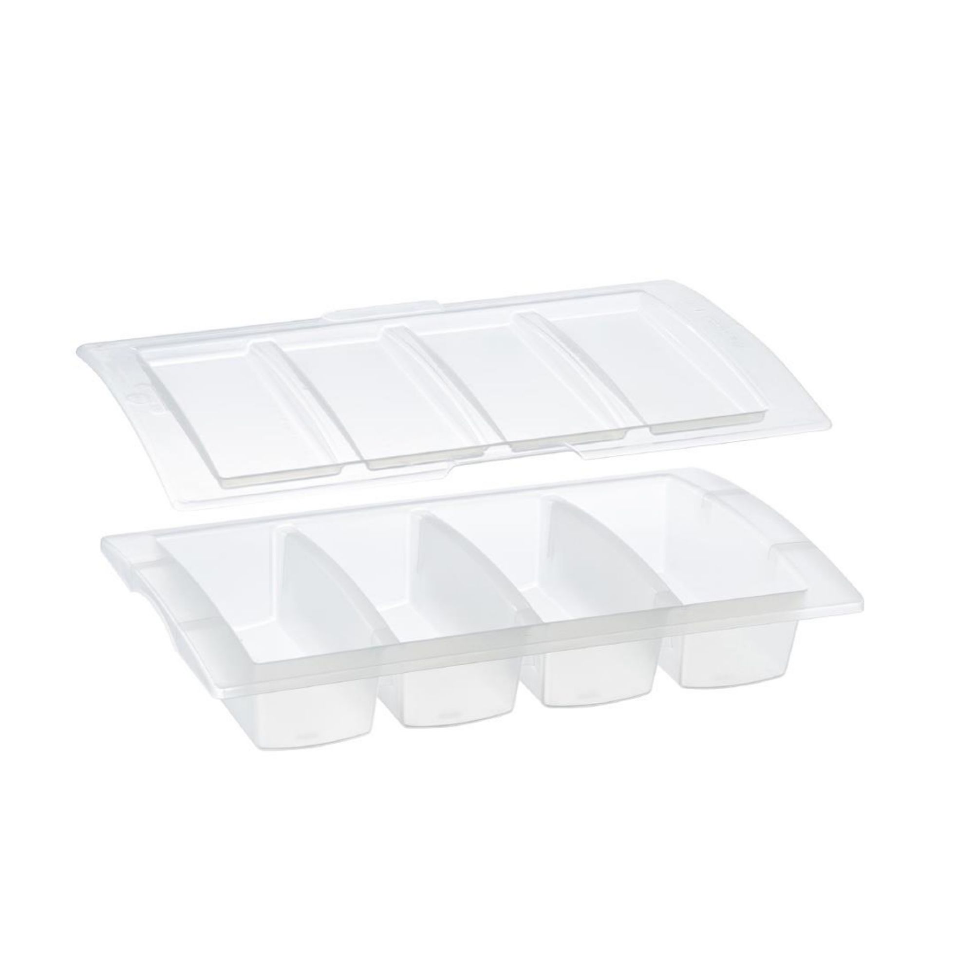 Picture of Araven 4 Compartment Food Box with Lid GN1/1 - CH935