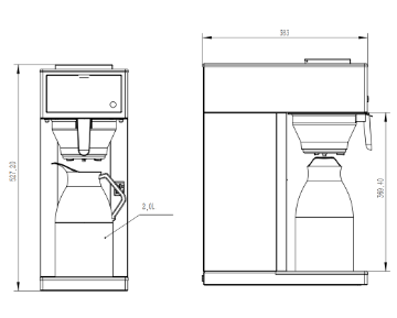 Show details for CombiSteel Coffee Machine Included Thermos Jug 2.0L - 7535.0015 Picture of CombiSteel Coffee Machine Included Thermos Jug 2.0L - 7535.0015