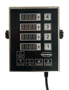 Show details for CombiSteel Digital Kitchen Timer 4 Channels DKT-4 - 7517.0005 Picture of CombiSteel Digital Kitchen Timer 4 Channels DKT-4 - 7517.0005