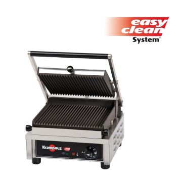 Show details for KRAMPOUZ GECID3AO - Multi Contact Grill Small - Ribbed top and bottom plates - GECID3AO Picture of KRAMPOUZ GECID3AO - Multi Contact Grill Small - Ribbed top and bottom plates - GECID3AO