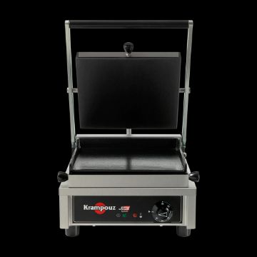 Show details for KRAMPOUZ GECID3CO - Multi Contact Grill Small - Smooth plate top and bottom - GEC1D3CO Picture of KRAMPOUZ GECID3CO - Multi Contact Grill Small - Smooth plate top and bottom - GEC1D3CO