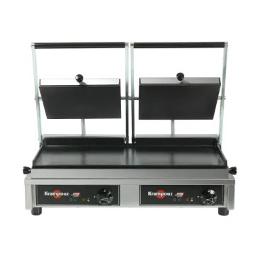 Show details for KRAMPOUZ GECID5CO - Multi Contact Grill Large - Smooth plates top and smooth bottom - GECID5CO Picture of KRAMPOUZ GECID5CO - Multi Contact Grill Large - Smooth plates top and smooth bottom - GECID5CO