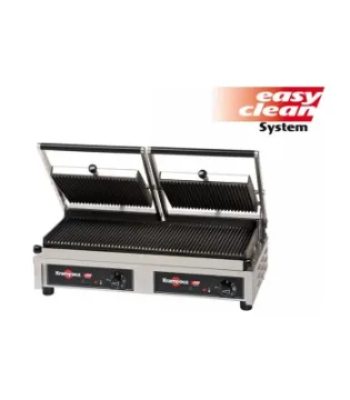 Show details for KRAMPOUZ GECID5AO - Multi Contact Grill Large - Ribbed plates top, ribbed plate bottom - GECID5AO Picture of KRAMPOUZ GECID5AO - Multi Contact Grill Large - Ribbed plates top, ribbed plate bottom - GECID5AO