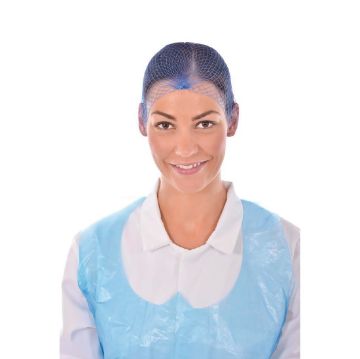 Show details for Lion Haircare Hair Net Light Blue (Pack of 50) - A291 Picture of Lion Haircare Hair Net Light Blue (Pack of 50) - A291