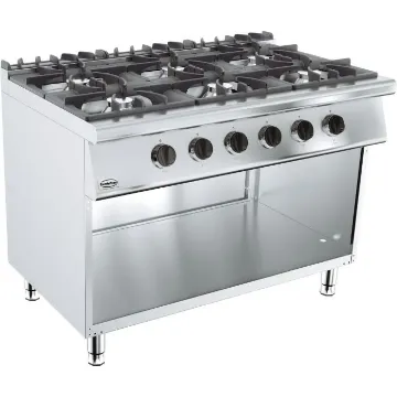 Show details for CombiSteel Base 700 Gas RANGE Boiling Hobs 6 Burner With Mobile Stand - 7178.0410 Picture of CombiSteel Base 700 Gas RANGE Boiling Hobs 6 Burner With Mobile Stand - 7178.0410