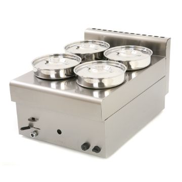 Show details for Archway Countertop Gas Bain Marie Four Pots - 4PW Picture of Archway Countertop Gas Bain Marie Four Pots - 4PW