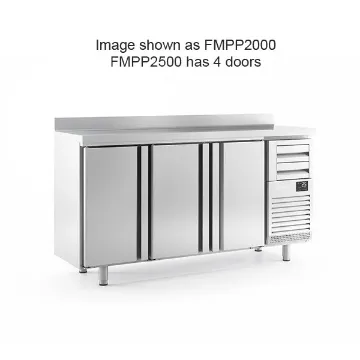 Show details for Infrico 4 Door Tall Back Bar Counter With Upstand 695L - FMPP2500 Picture of Infrico 4 Door Tall Back Bar Counter With Upstand 695L - FMPP2500
