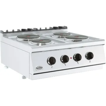 Show details for CombiSteel Base 700 Electric RANGE 4PLATE BOILING HOB - 7178.0220 Picture of CombiSteel Base 700 Electric RANGE 4PLATE BOILING HOB - 7178.0220