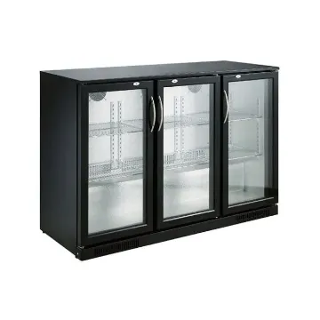 Show details for CombiSteel Backbar Cooler Black 3 Doors - 7455.1310 Picture of CombiSteel Backbar Cooler Black 3 Doors - 7455.1310