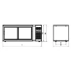 Picture of CombiSteel Dessert Show Display 150 Litre - 7450.0600