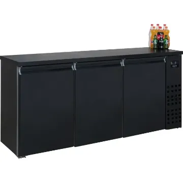 Show details for CombiSteel Backbar Counter 3 Black Doors - 7489.5275 Picture of CombiSteel Backbar Counter 3 Black Doors - 7489.5275