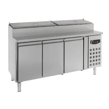 Show details for CombiSteel Saladette 3 Door 8 x 1/3 GN - 7450.0104 Picture of CombiSteel Saladette 3 Door 8 x 1/3 GN - 7450.0104