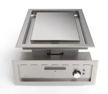 Show details for Mirror M4E Di Drop In Heavy Duty Electric Chrome Griddle/Plancha - M4EDI Picture of Mirror M4E Di Drop In Heavy Duty Electric Chrome Griddle/Plancha - M4EDI