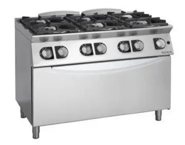 Show details for Giorik ECG760H - 6 Burner Gas Range With Maxi Oven - ECG760H Picture of Giorik ECG760H - 6 Burner Gas Range With Maxi Oven - ECG760H