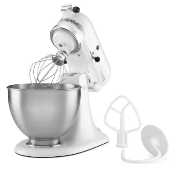 Show details for Bartscher KitchenAid 5K45SSEWH, white, 4,28L - A150067 Picture of Bartscher KitchenAid 5K45SSEWH, white, 4,28L - A150067