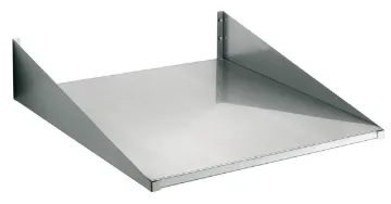 Show details for Bartscher Wall-mounting shelf 600x600mm, Stainless Steel - 174600 Picture of Bartscher Wall-mounting shelf 600x600mm, Stainless Steel - 174600