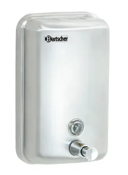 Show details for Bartscher Soap dispenser, wall-mounting,Stainless Steel ,1L - 850007 Picture of Bartscher Soap dispenser, wall-mounting,Stainless Steel ,1L - 850007