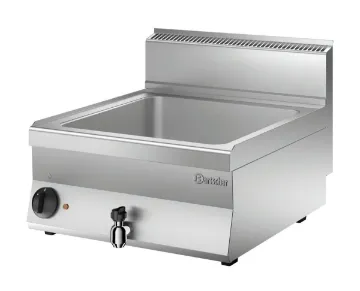 Show details for Bartscher Bain Marie 650, W600, 1/1GN+ 2x1/4 Countertop - 115112 Picture of Bartscher Bain Marie 650, W600, 1/1GN+ 2x1/4 Countertop - 115112