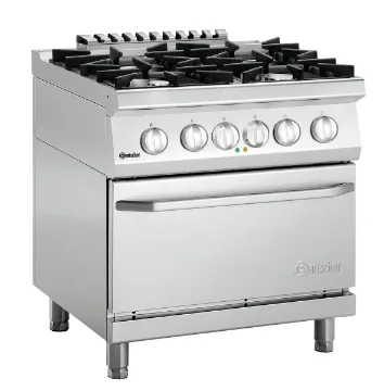 Show details for Bartscher Gas stove 70040 EB21 Freestanding - 2851271 Picture of Bartscher Gas stove 70040 EB21 Freestanding - 2851271