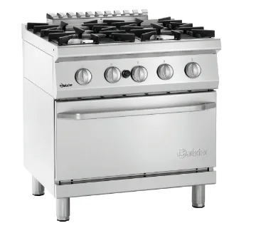 Show details for Bartscher Gas stove 70040 GB21 Freestanding - 2851251 Picture of Bartscher Gas stove 70040 GB21 Freestanding - 2851251