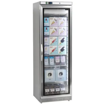 Show details for Tefcold UF400VSG Glass Door Display Freezer - UF400VSG Picture of Tefcold UF400VSG Glass Door Display Freezer - UF400VSG