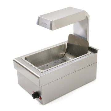 Show details for Archway Chip Scuttle - Table Top w/Lamp - CS3/E Picture of Archway Chip Scuttle - Table Top w/Lamp - CS3/E