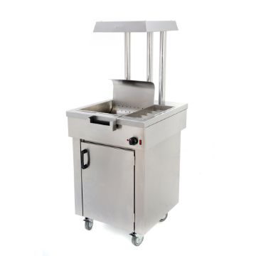 Show details for Archway Freestanding Chip Scuttle - Standard w/Cabinet - CS1/E Picture of Archway Freestanding Chip Scuttle - Standard w/Cabinet - CS1/E