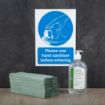 Picture of Jantex Z Fold Paper Hand Towels Green 1-Ply 3000 Sheets - DL923