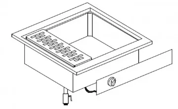 Show details for Giorik LCP6813D Drop In Electric Pasta Cooker/Boiler - LCP6813D Picture of Giorik LCP6813D Drop In Electric Pasta Cooker/Boiler - LCP6813D