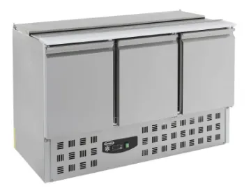 Show details for Combisteel 3 Door Saladette Prep Fridge - 7950.0094 Picture of Combisteel 3 Door Saladette Prep Fridge - 7950.0094