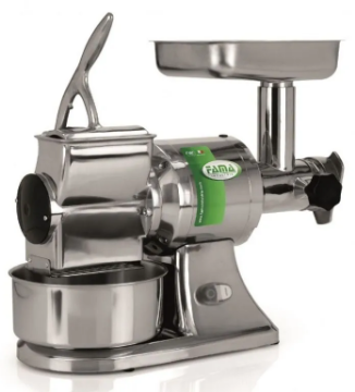 Show details for Fama FTG102 / TG12 Medium Duty Meat Mincer and Parmesan Grater - FTG102-TG12 Picture of Fama FTG102 / TG12 Medium Duty Meat Mincer and Parmesan Grater - FTG102-TG12